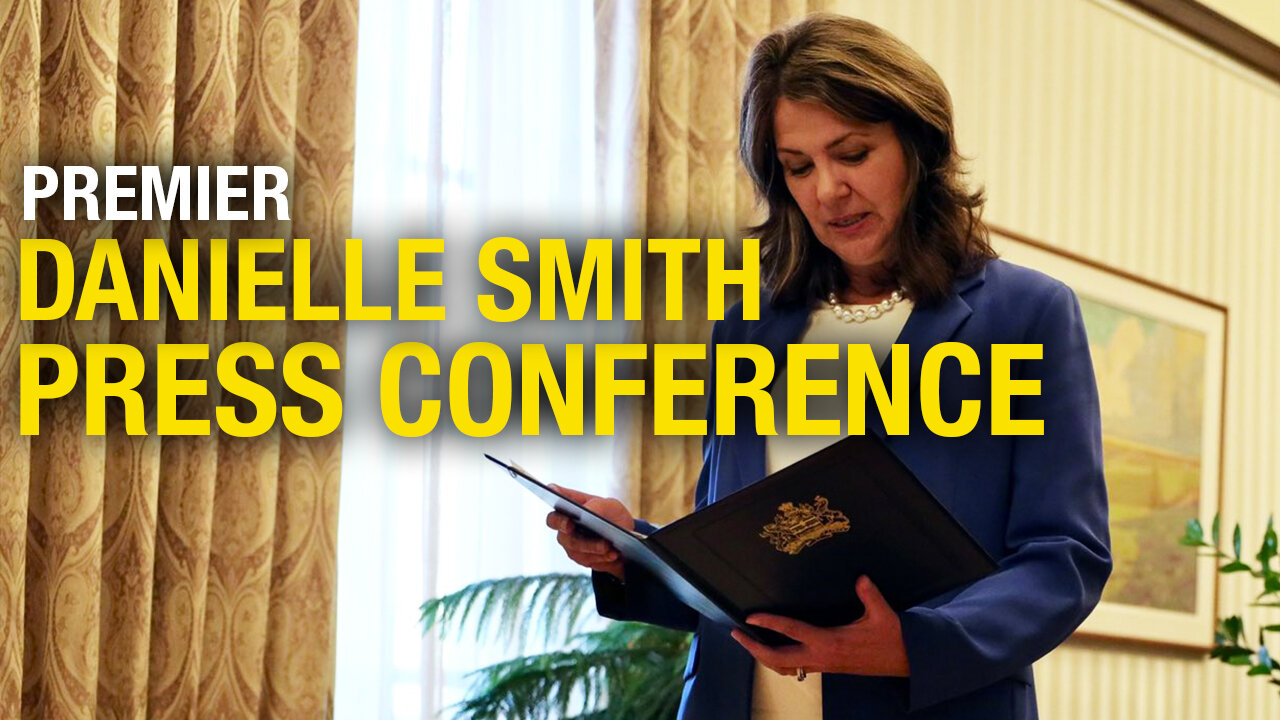 LIVE: Danielle Smith's response to Trump's tariff