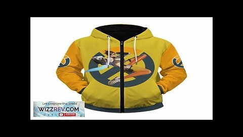 Dope Lena Oxton Tracer Overwatch Hero Zip Up Hoodie Review