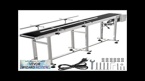 VEVOR Belt Conveyor Length 71-Inch PVC Conveyor Belt Width 7.8-Inch Motorized Conveyor Review