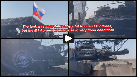 Kursk region: Russian forces captured another M1 Abrams tank