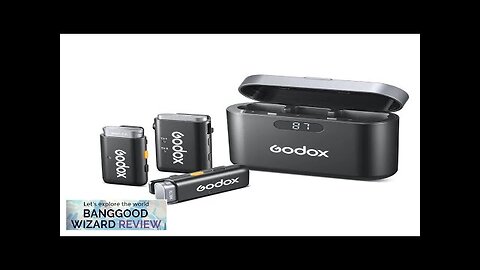 Godox WEC 1-to-1/1-to-2 2.4GHz Wireless Microphone 360° Omnidirectional Sound Pickup 3.0 Review