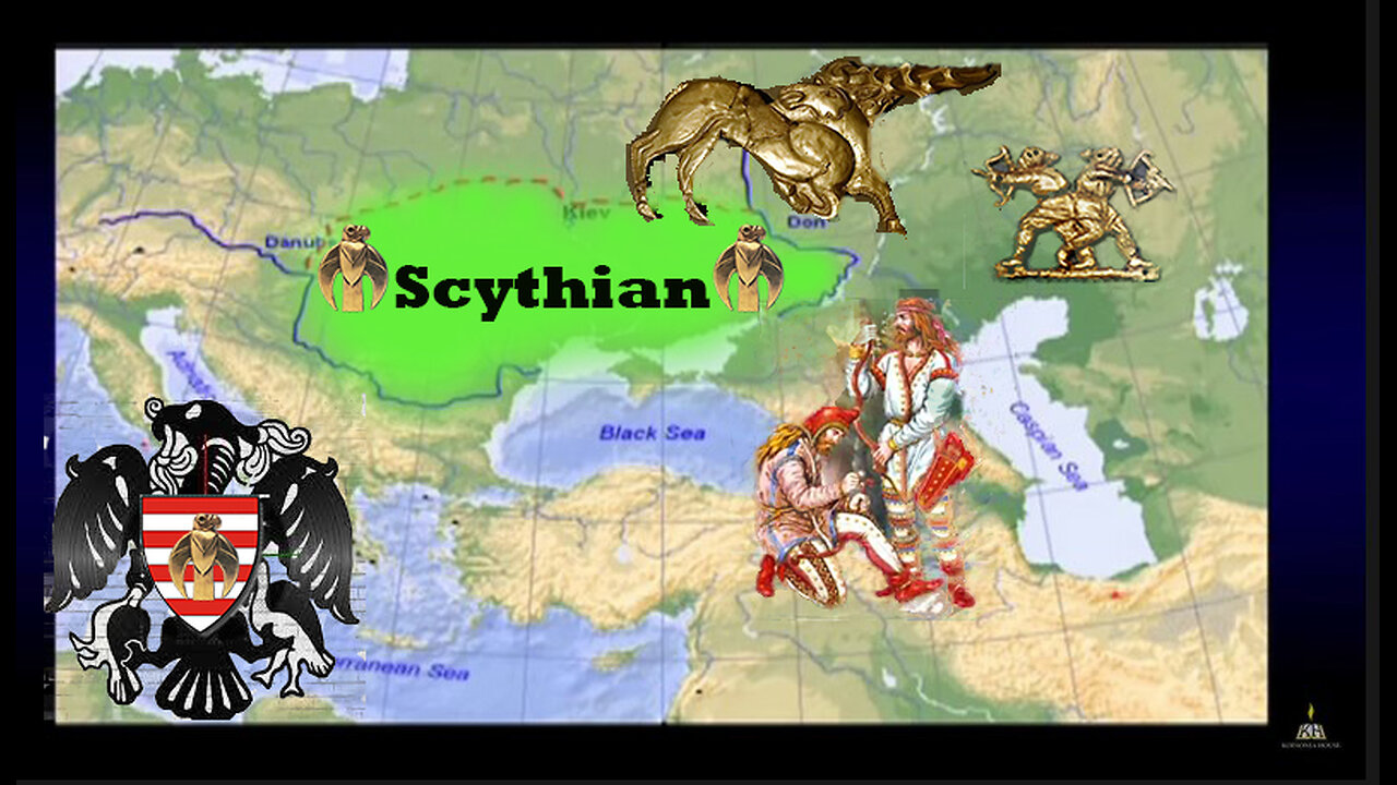 Scythian Magyar History Maps of Hungary and Scythia Part 1
