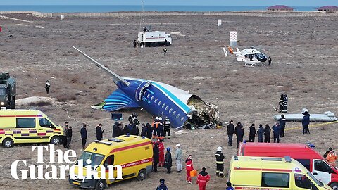 Passenger plane crashes in Kazakhstan on Christmas day; survivors pulled from wreck