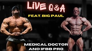 Anabolic Q&A Feat. Big Paul! - Our Cycles, EQ VS. Mast, Serostim & More!