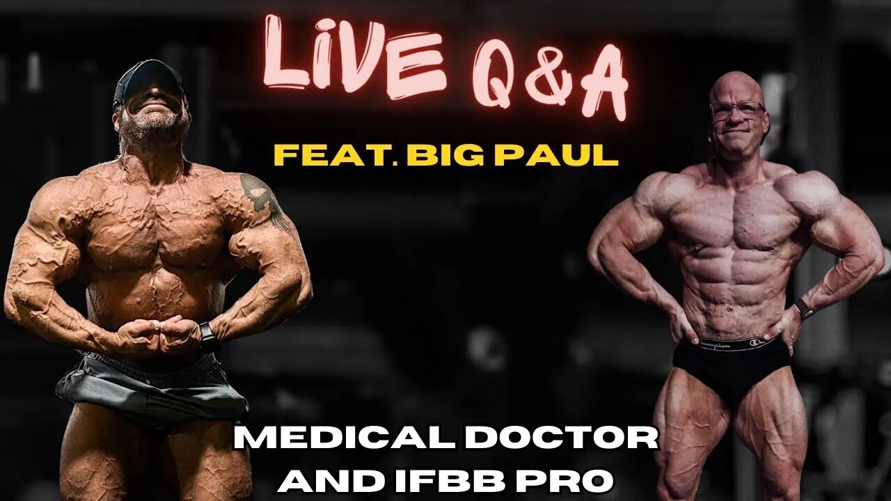 Anabolic Q&A Feat. Big Paul! - Our Cycles, EQ VS. Mast, Serostim & More!