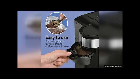 Hamilton Beach 2-Way 12 Cup Programmable Drip Coffee Maker & Single Serve Review