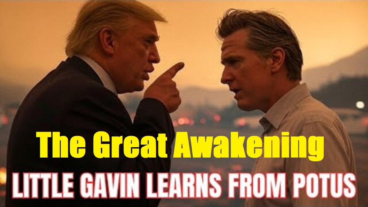 The Great Awakening: Newsom and the Radical Left Sing Trump’s Praises...