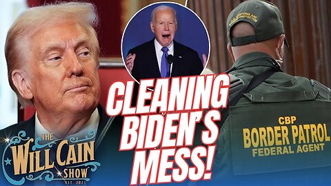 The Will Cain Show -> How Trump ERASED Biden's legacy on DAY 1 through executive order!