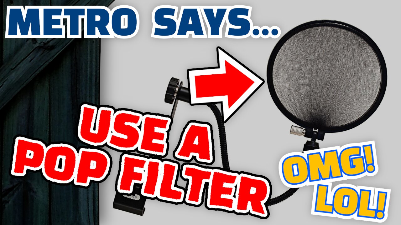 METRO SAYS: Use A Pop Filter
