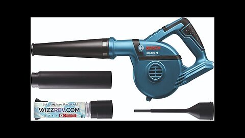 BOSCH GBL18V-71N 18V Cordless Compact Blower 167 MPH (Bare Tool) Review