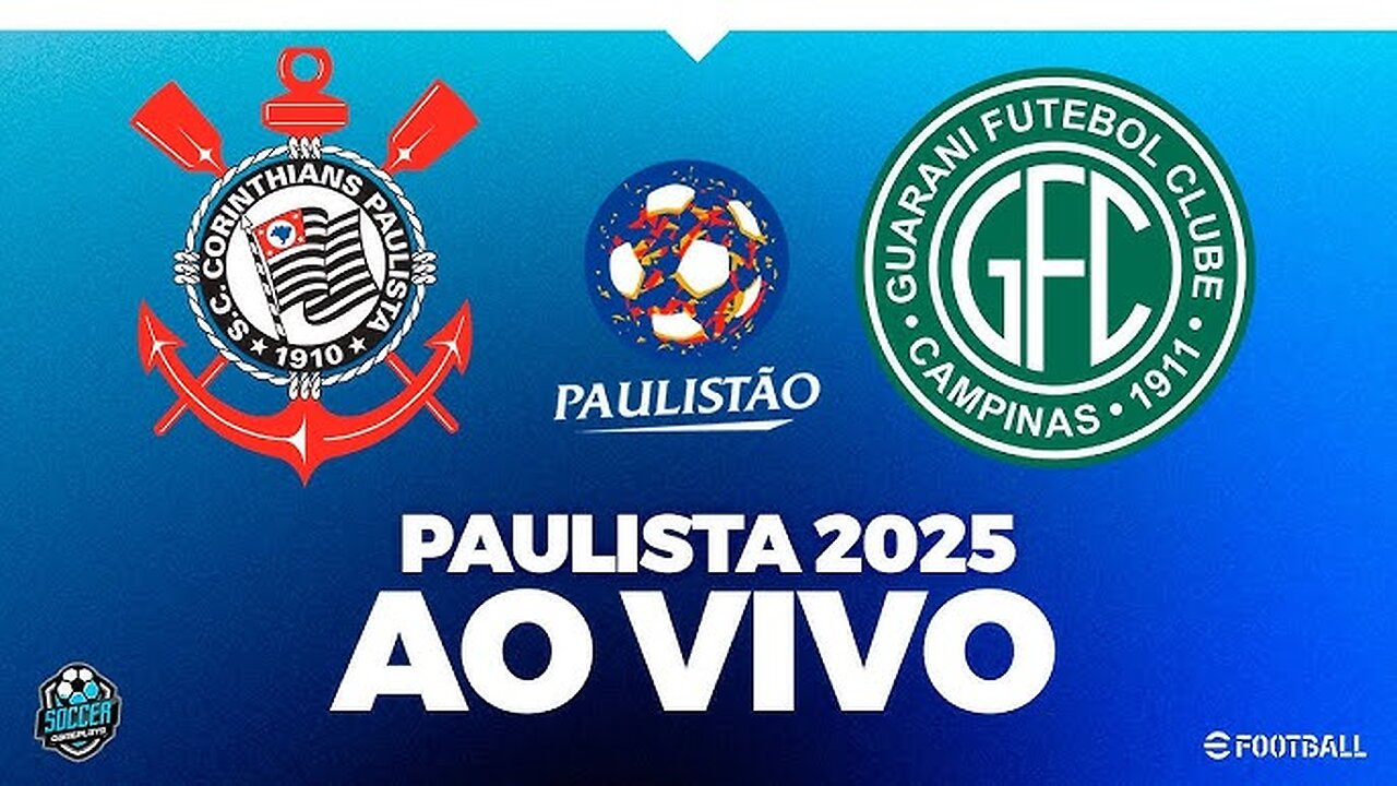 Corinthians x Guarani (Paulistão 2025)