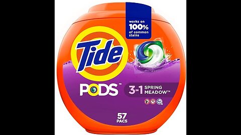 Tide PODS Laundry Detergent Soap Pack Review