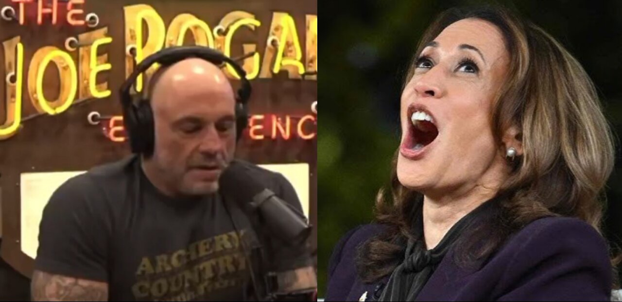 Joe Rogan Sets The Record Straight: The Truth About Kamala Harris Interview!