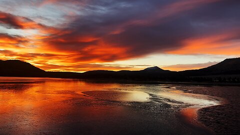 SPECTACULAR SUNRISE SPOT North Shore Fishing Pier @ Haystack Reservoir! 4K Madras Prineville Redmond