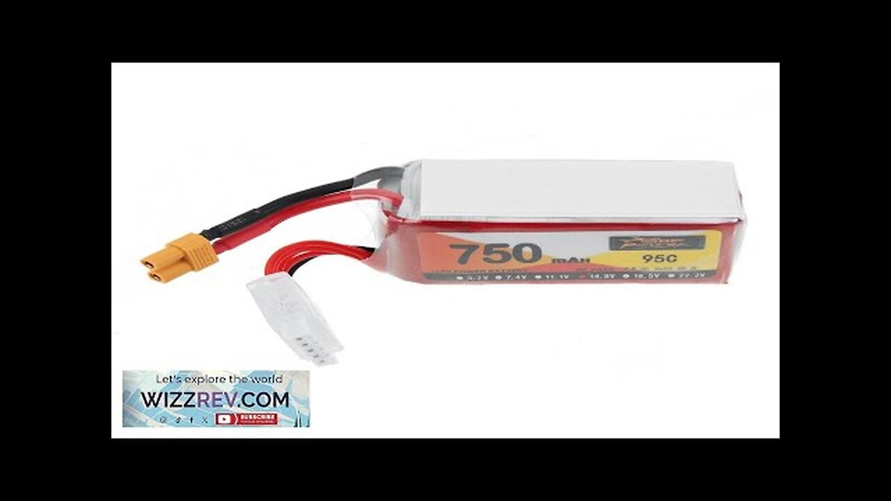 ZOP POWER 14.8V 750mAh 95C 4S LiPo Battery XT30 Plug for SpeedyBee Review