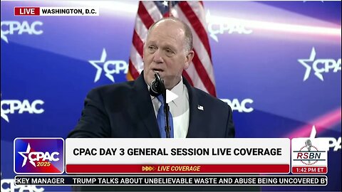 FULL SPEECH: Tom Homan Delivers Remarks at CPAC 2025