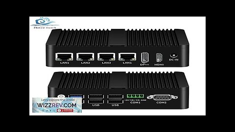 Helorpc 4LAN2COM Industrial Mini PC with Inter N100 DDR4 RS485/RS232 Support Windows10 Review