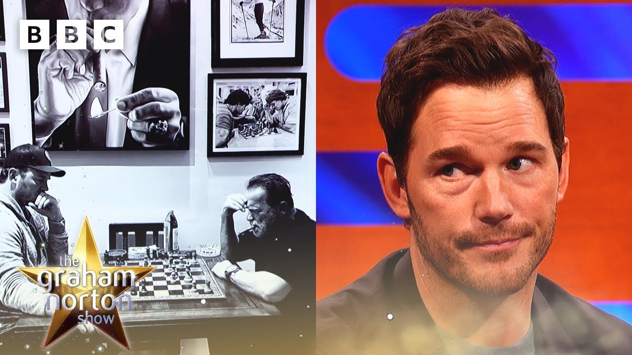 Chris Pratt and Arnold Schwarzenegger’s VERY competitive relationship | The Graham Norton Show - BBC