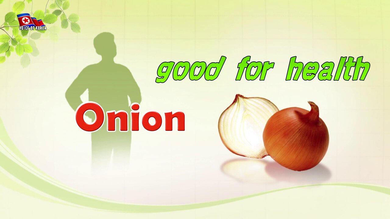 Onion Good for Health