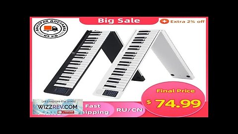 Portable 88 Keys Foldable Piano Digital Piano Multifunctional Electronic Keyboard Piano Review