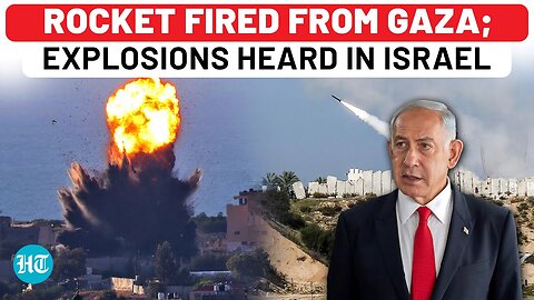 Hamas Restarts War? Explosions Across Central Israel; IDF Confirms Rare Rocket Fired From Gaza