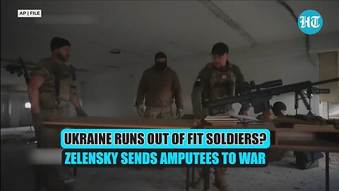 Ukrainian Amputee Soldiers Ready To Fight War, But Zelensky Staring At Humiliating Defeat?