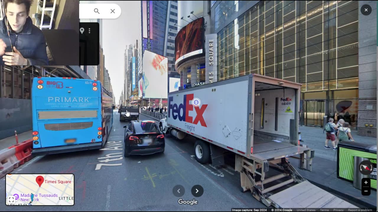 Outtake #218 Of The Tutorial For How To Virtually Travel To Times Square In New York City