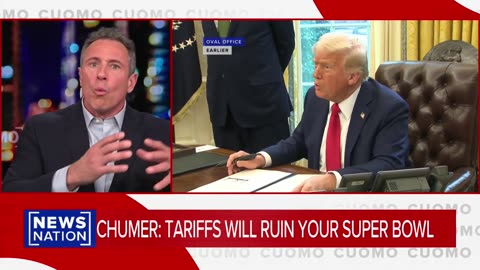 'Really Bothers Me': Chris Cuomo Rebukes Dems For Performative Opposition To Trump Tariff Threats