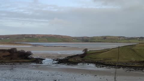 Maghera strand, view from the car