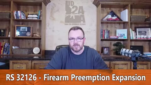 Sen. Zito's Firearm Preemption Expansion Bill Explanation