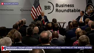 President Trump hosts Business Roundtable with America's Top Corporate Leaders (Mar 11, 2025) [LIVE]