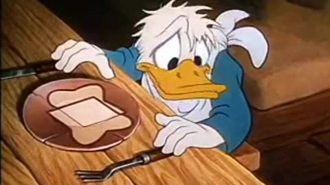 Scariest Donald Duck Scene In Film History EVER!!
