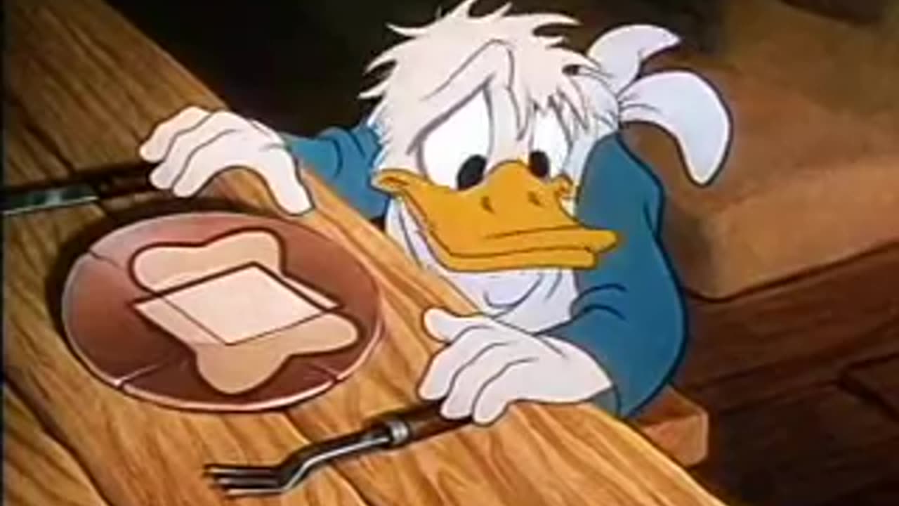 Scariest Donald Duck Scene In Film History EVER!!