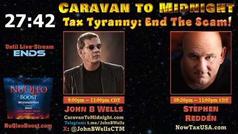 Tax Tyranny: End the Scam! - John B Wells LIVE