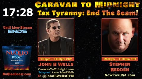 Tax Tyranny: End the Scam! - John B Wells LIVE