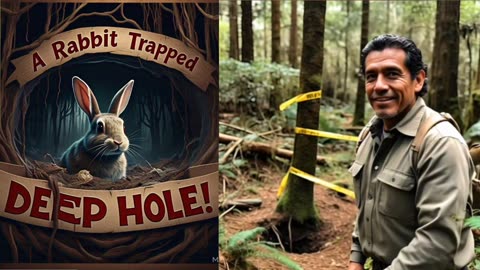 "Unbelievable Rabbit Rescue! 🐇 Trapped in Deep Hole – Heartwarming Save!"