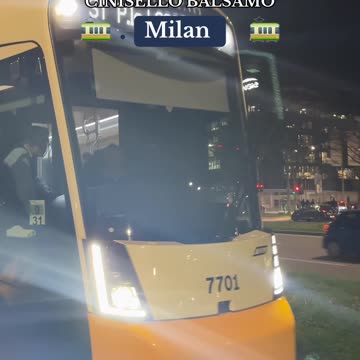 Il nuovo tram 31The new tram 31CINISELLO BALSAMO Milan 🇮🇹 #tram #train #trainspotting #travel