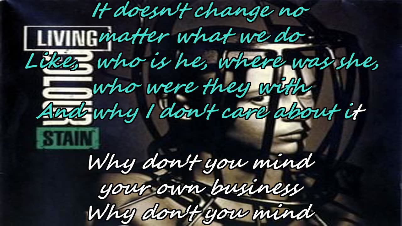 Living Colour - Mind Your Own Business {karaoke cuts down to size}