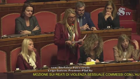 Pucciarelli - Intervento in Senato (11.02.25)