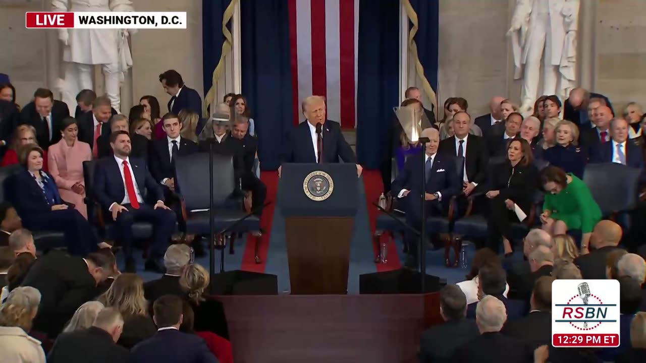 Donald Trumps Full Inauguration Speech 01.20.2025