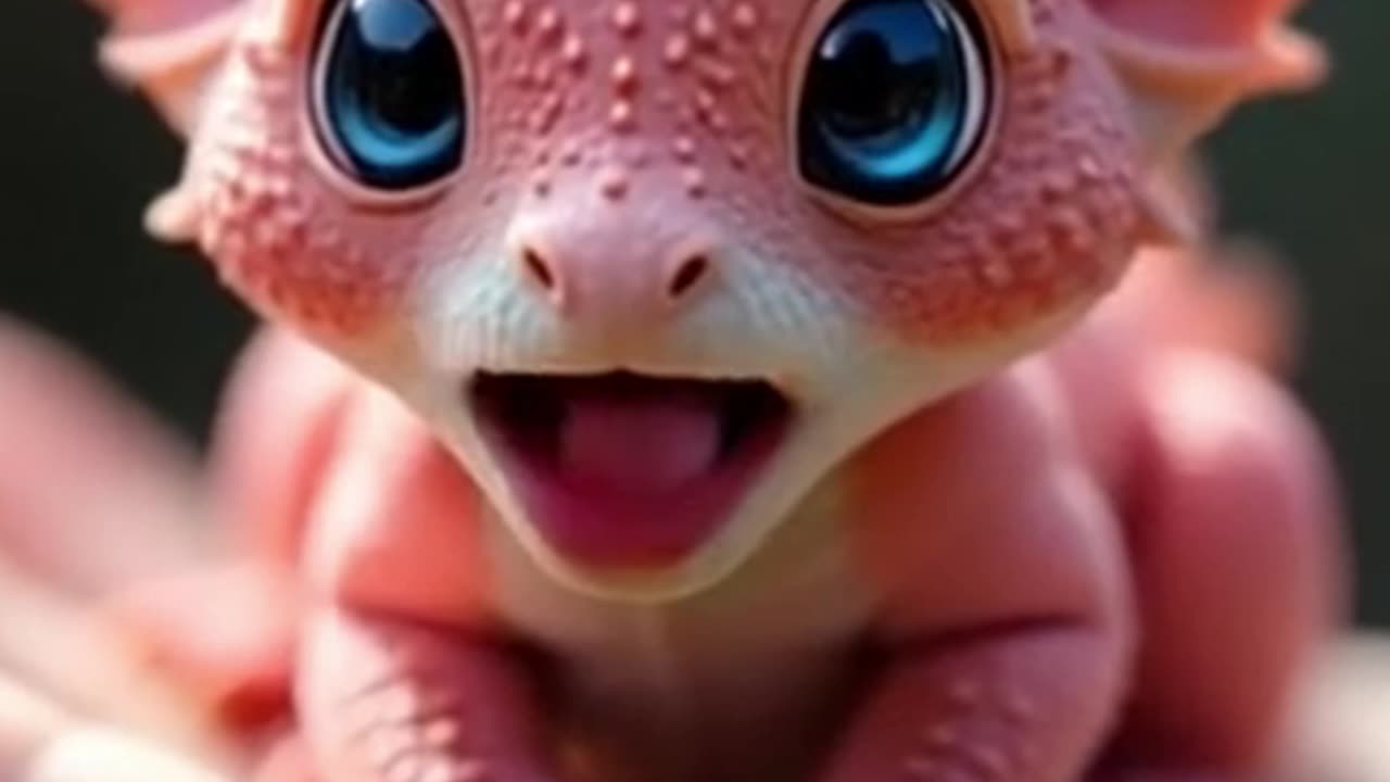 little cute dragon