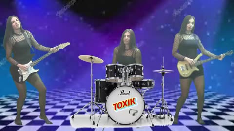 my new band "toxik" performs "simply irresistible"