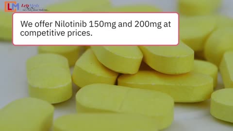 LetsMeds: Your Trusted Nilotinib supplier in the Philippines