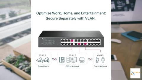 TP-Link 24 Port Gigabit Switch Easy Smart Managed Plug & Play