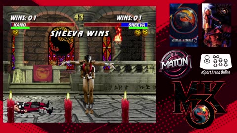 Mortal Kombat 3 • Luchas en línea • "ElMaton" vs "JhonnyArmasVZLA" - 2025/01/09 #casualplay