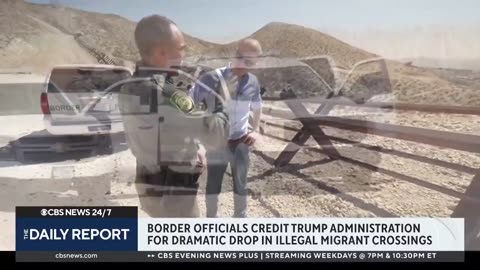 CBS: "We have been riding with Border Patrol agents here in the El Paso sector of the border."