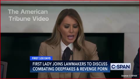 Melania Calls Out Democrats for Putting Partisanship ahead of Protecting Teen Girls from Deepfakes