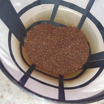 Coffee and oatmeal (Healthy Breakfast)