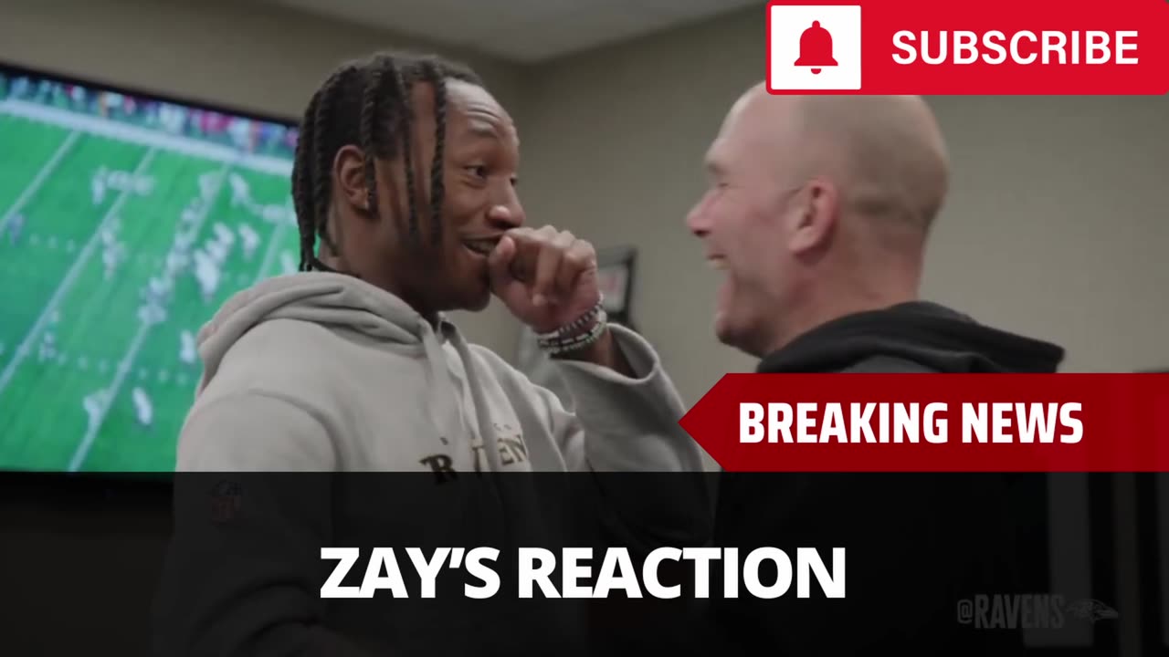 Zay Flowers Reaction To Being Named To The Pro Bowl