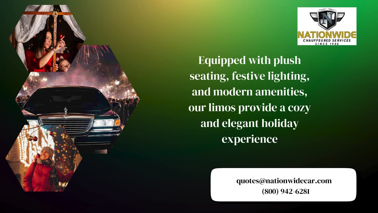 Affordable DC Christmas Light Limo Rental Celebrate the Holidays in Style